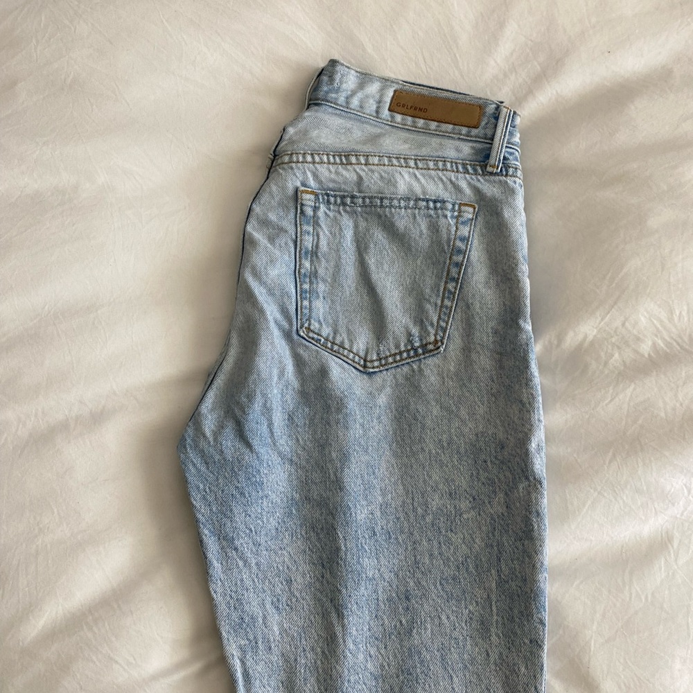 GRLFRND Straight Leg Mom Jeans
